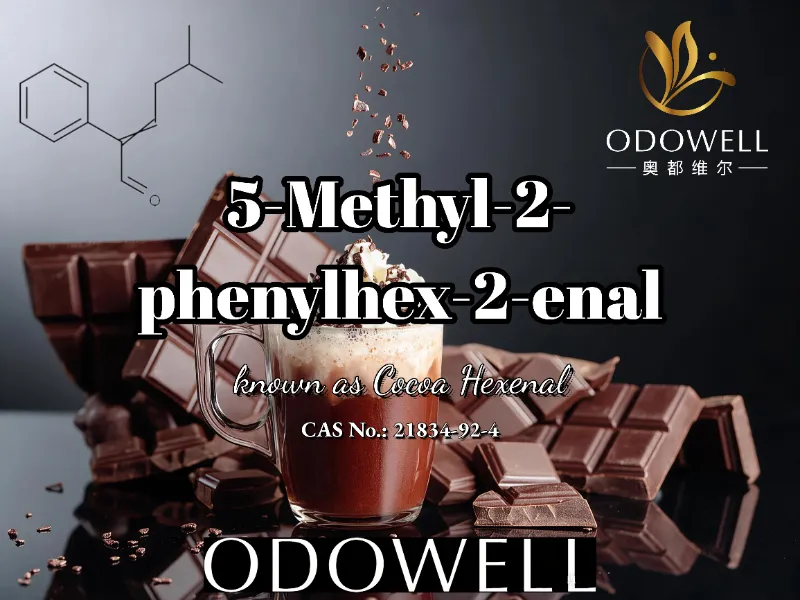 Η ODOWELL συνιστά το 5-Methyl-2-phenylhex-2-enal για εφαρμογές κακάο, σοκολάτας και μόκας