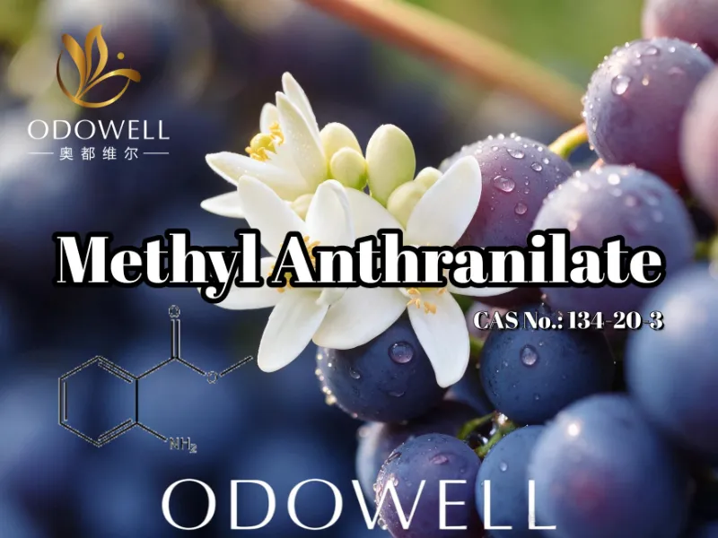 Η ODOWELL συνιστά ανθρανιλικό μεθύλιο για εφαρμογές σταφυλιού, άνθη πορτοκαλιάς και νερολί