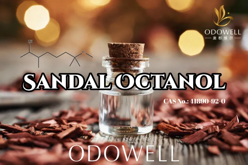 Η ODOWELL συνιστά Sandal Octanol για καθαρό σανταλόξυλο και άρωμα λουλουδιών-ξυλωδών εφαρμογών
